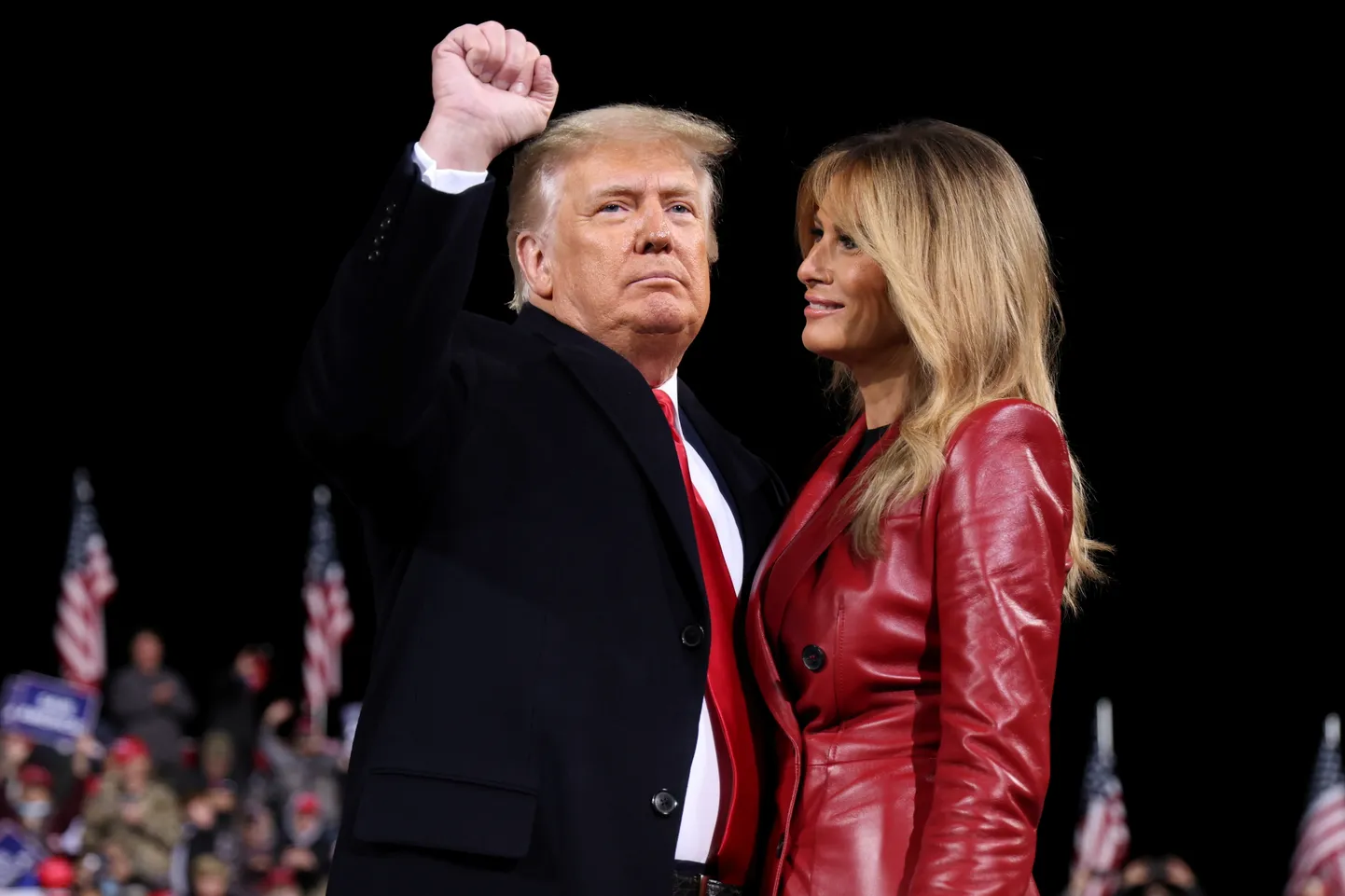 Donald ja Melania 5. detsembril 2020