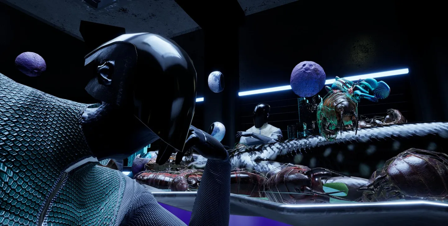 Kaader Shezad Dawoodi VR-filmist «Terraarium» (2020).