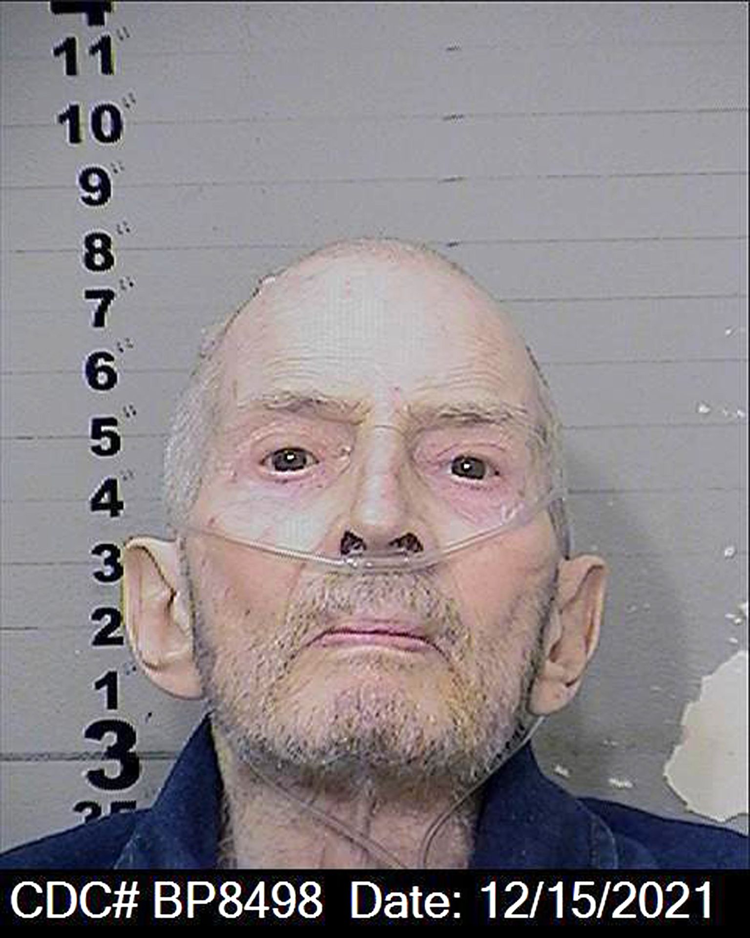 USA California vanglaameti foto Robert Durstist, mis on tehtud 15. detsembril 2021