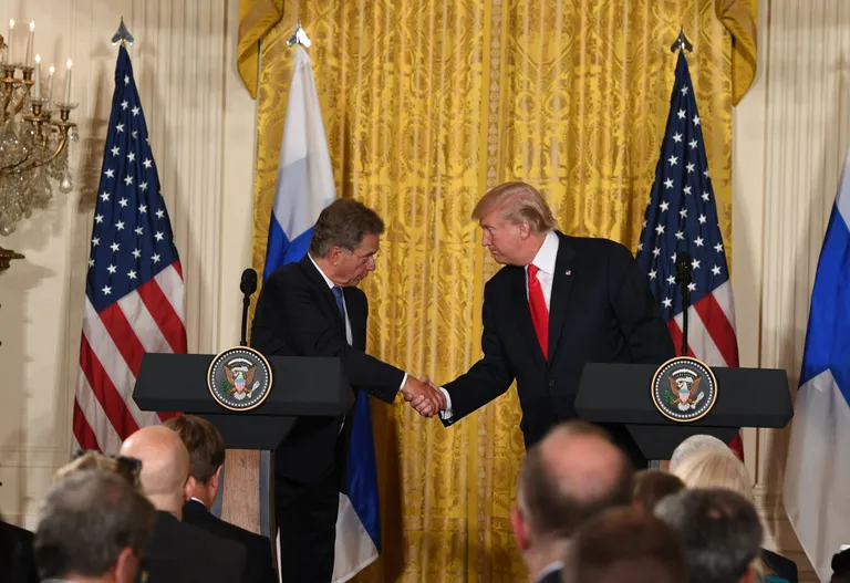 Donald Trump ja Sauli Niinistö