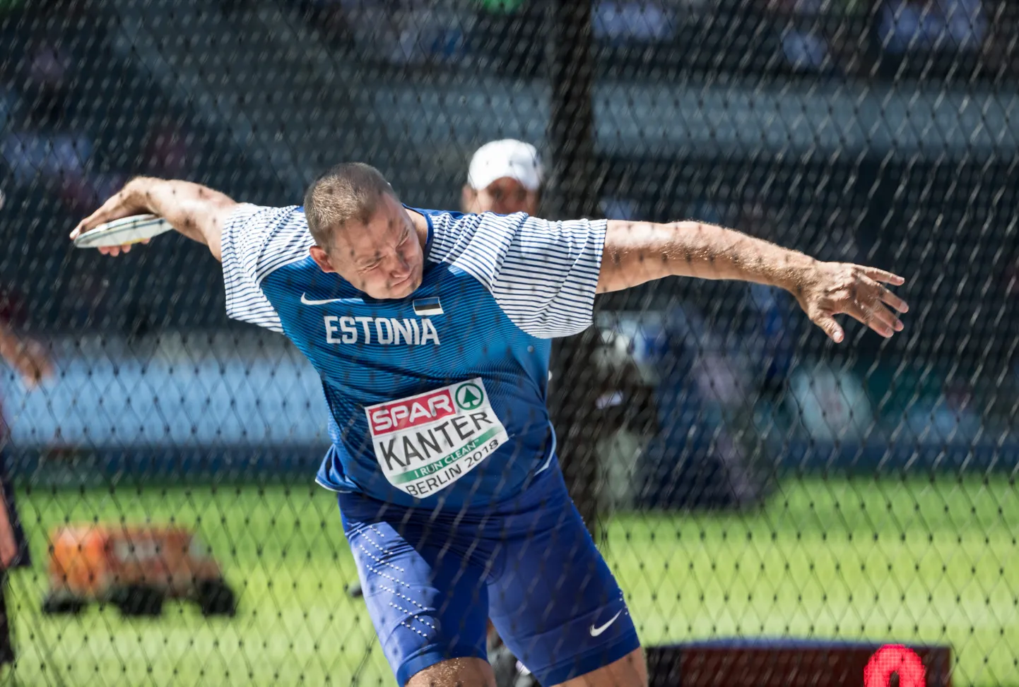Berliini EM, kettaheite eelvõistlus, Gerd Kanter.