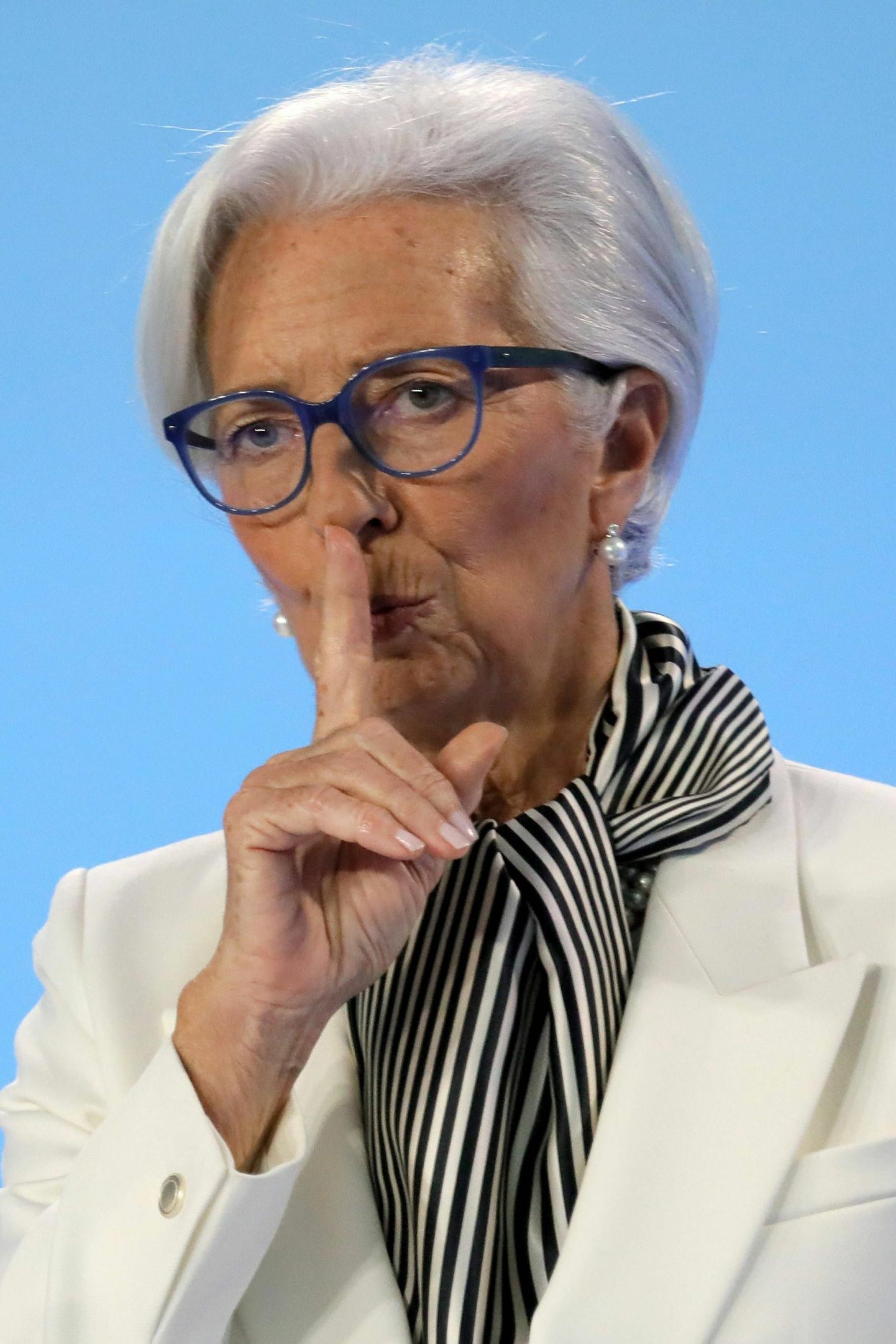 Euroopa Keskpanga president Christine Lagarde pole soostunud ütlema, millal intressimäärad langeda võiks.