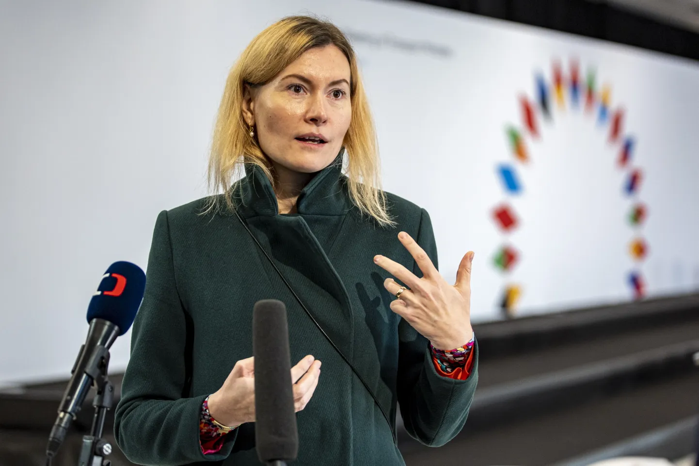 Majandus- ja taristuminister Riina Sikkut.