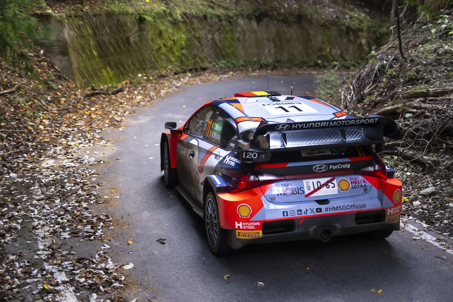 Thierry Neuville Jaapani rallil.