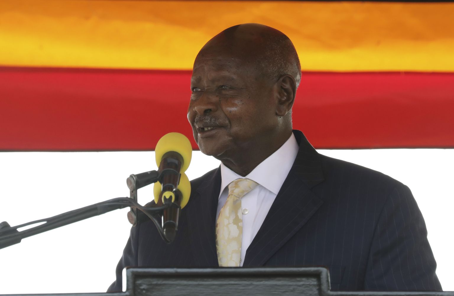 Uganda president Yoweri Museveni.