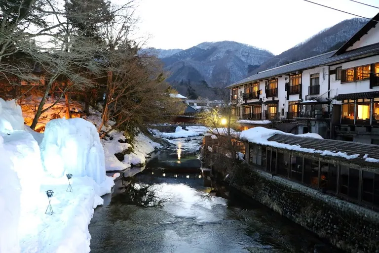 Ryokan Honke Bankyu, Tochigi prefektuur.
