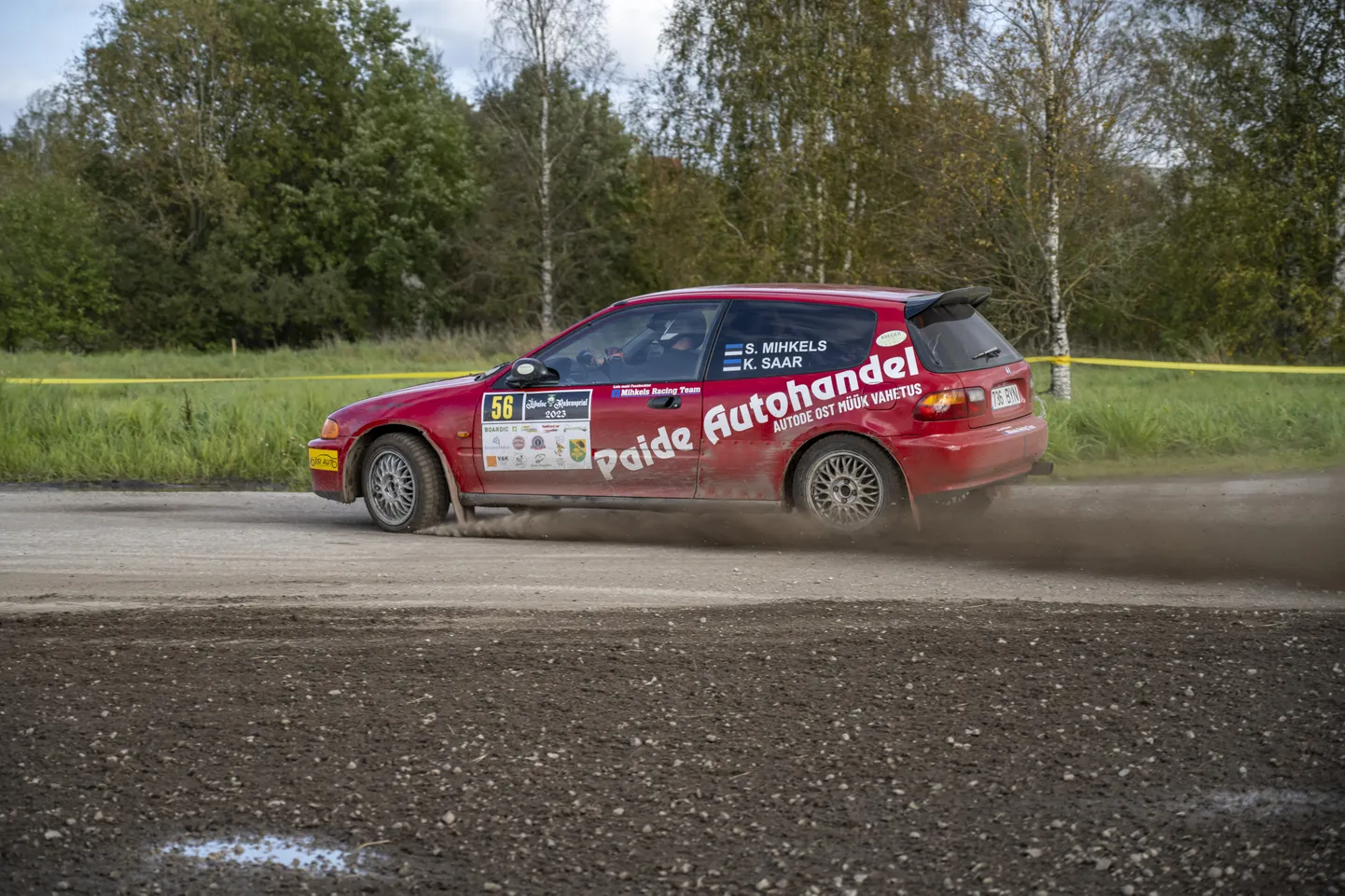 Sander Mihkels ja Kreete Saar võitsid rahvasprindi etapi.