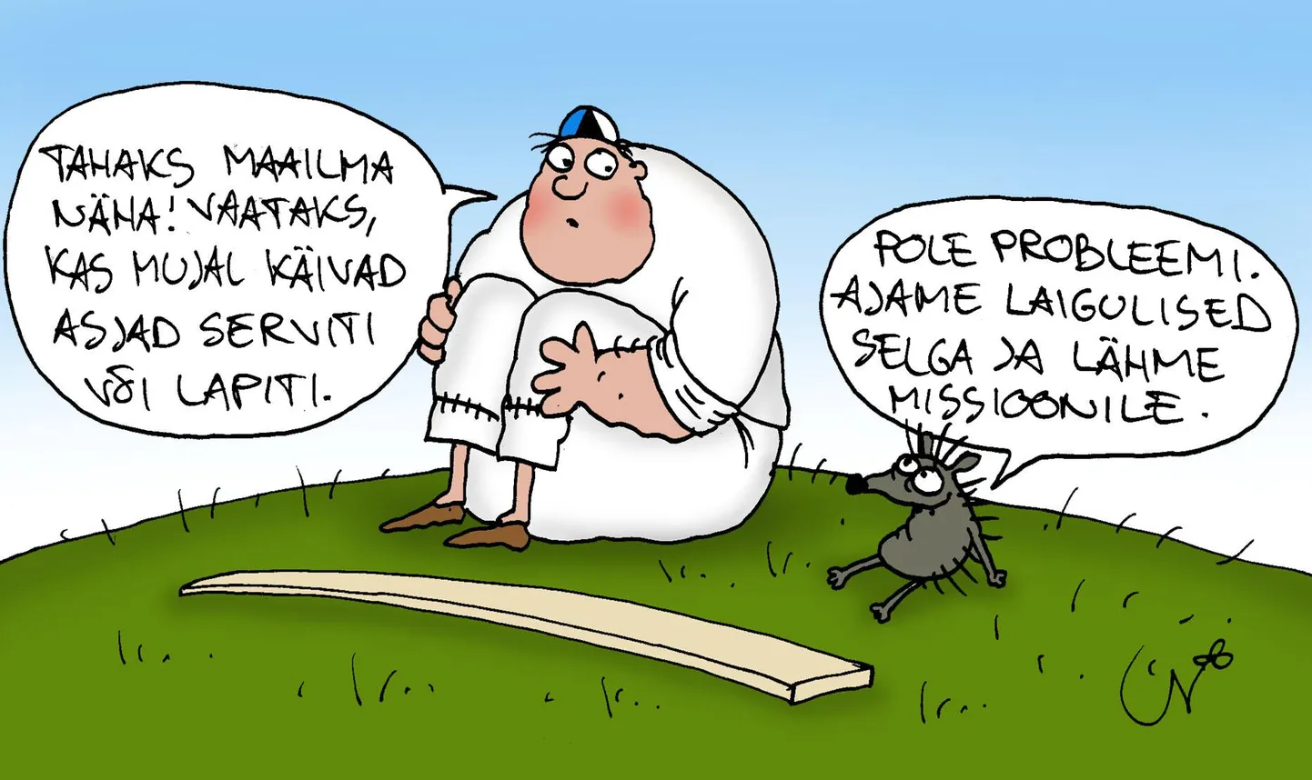 5. septembri karikatuur