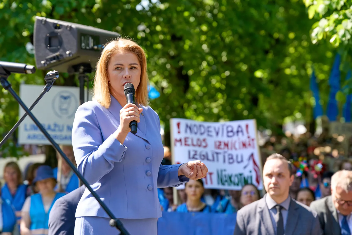 Ministru prezidente Evika Siliņa.