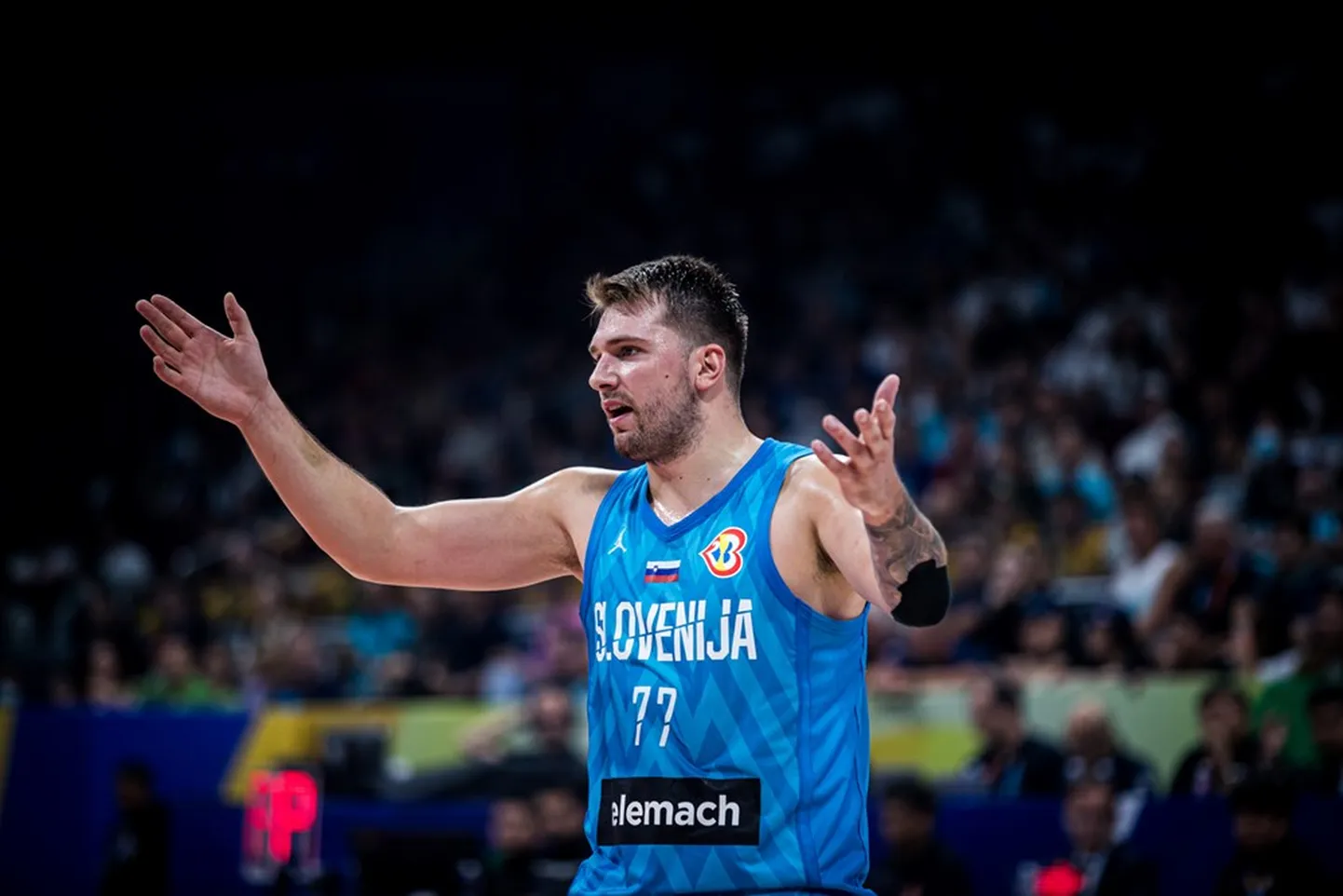 Slovēnijas basketbolists Luka Dončičs