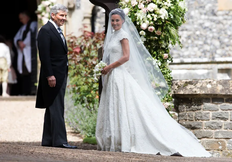 Pippa Middleton ja ta isa Michael Middleton
