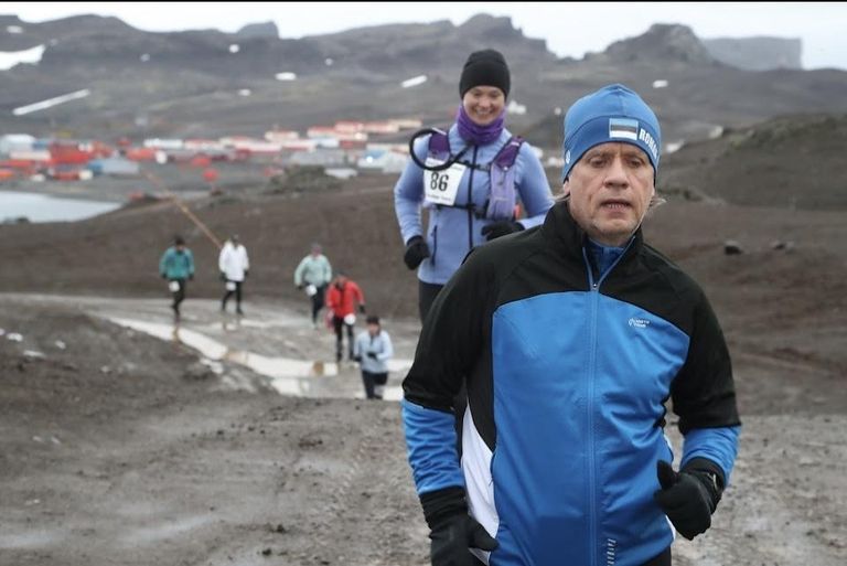 Roman Kusma tunnistas, et Antarktika maratoni läbimine oli suur katsumus.