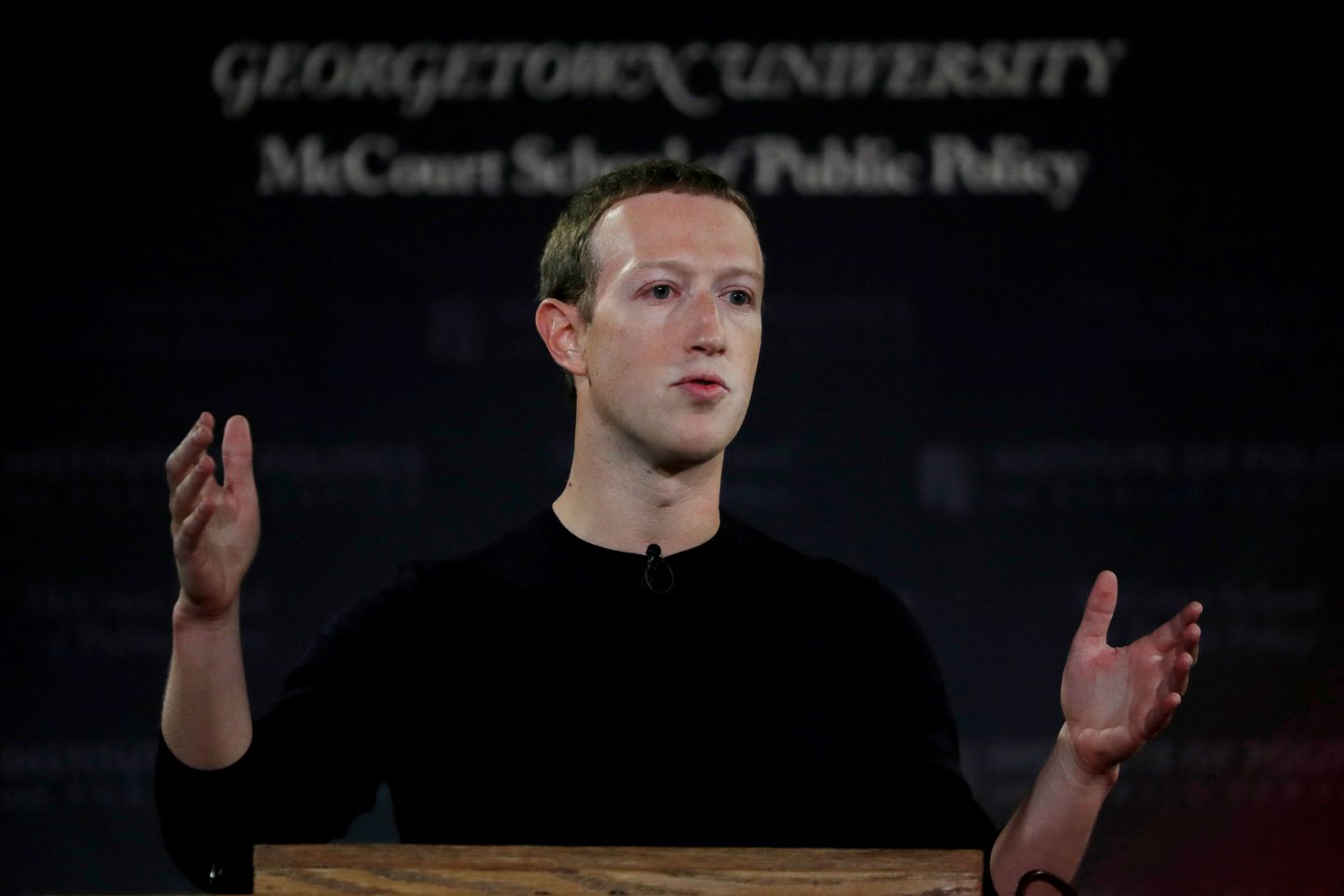 USA sotsiaalvõrgustiku Facebook tegevjuht Mark Zuckerberg 17. oktoobril.