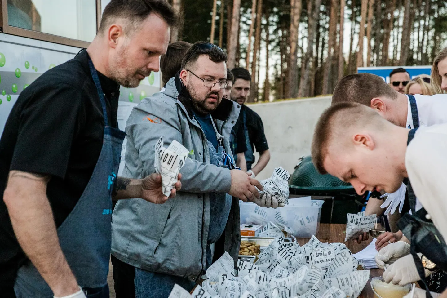Pärnumaa maitsete aasta avamine golfiklubi restoranis Eagle tänavu mais.