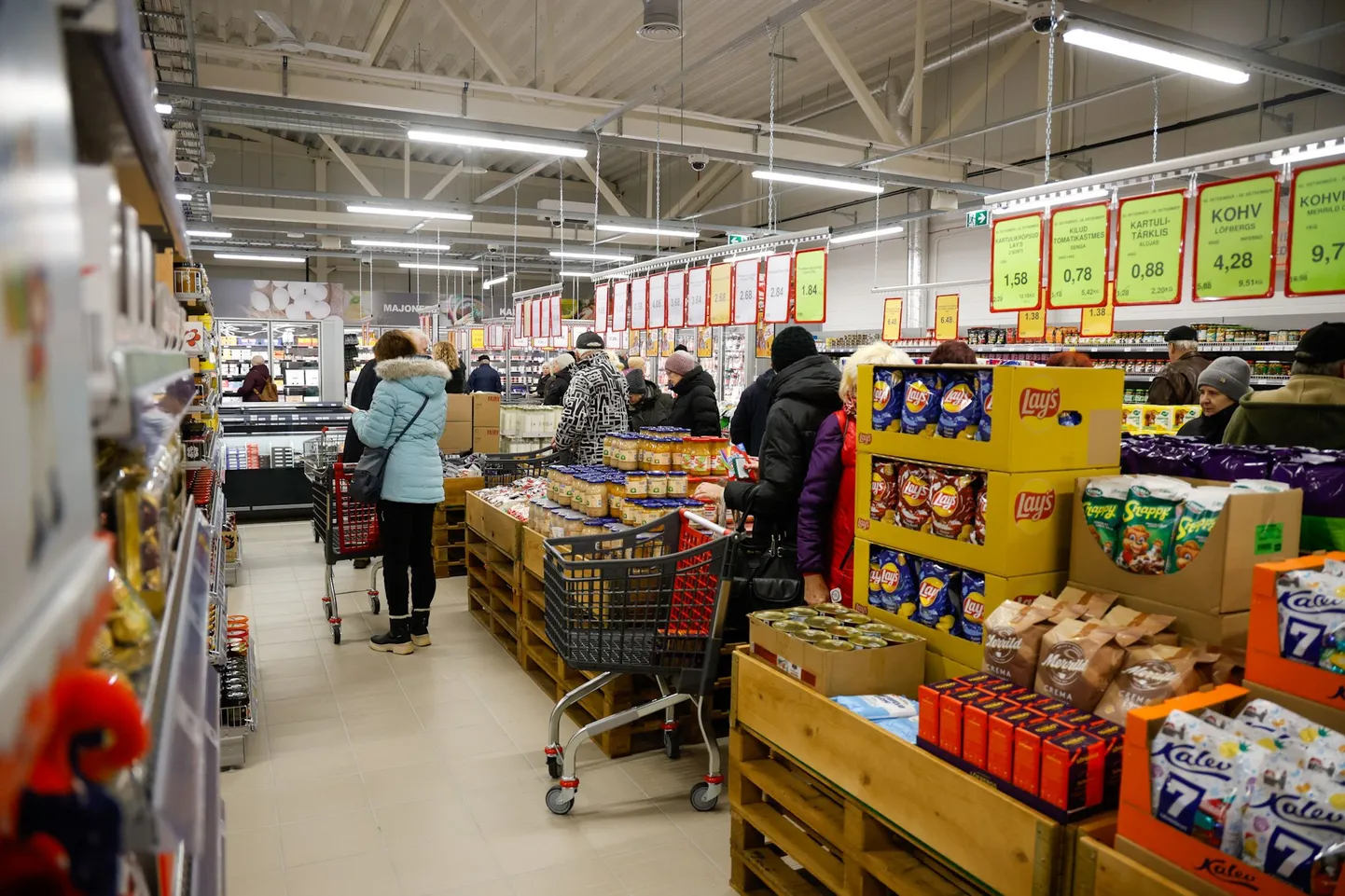 Kaupmehed olid tänavuse jõulumüügi suhtes optimistlikud ja ootasid mullusest suuremat käivet. Foto on illustratiivne.