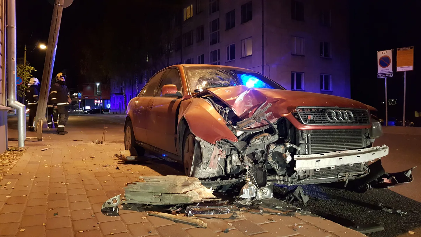 Avarii Tartu linnas.