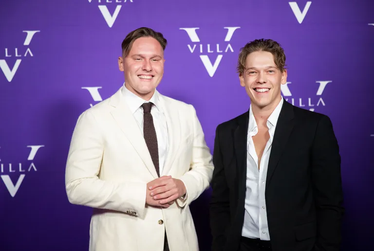 Robin Valting ja Andrei Zevakin «Villa» esilinastusel.