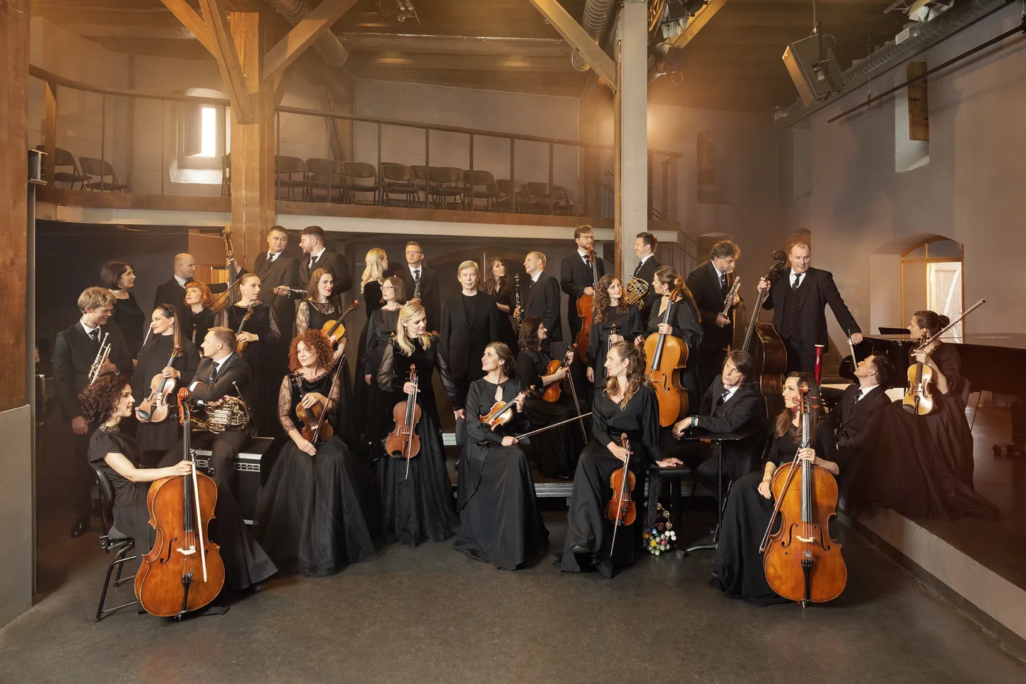 Valsts kamerorķestris "Sinfonietta Rīga".