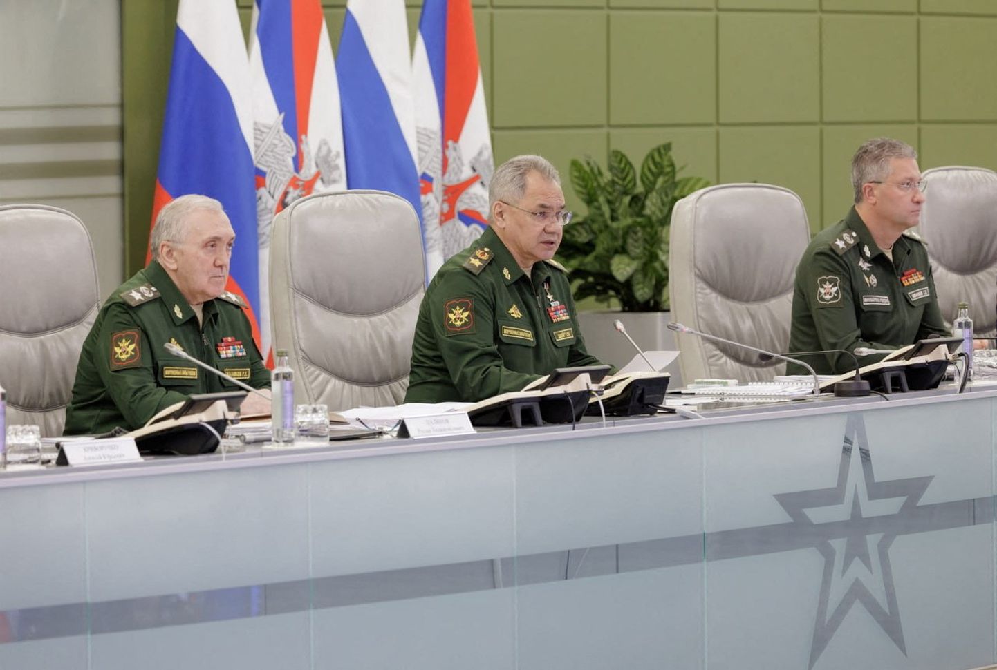 Vene kaitseminister Sergei Šoigu sõnavõtt ministeeriumi koosolekul.
