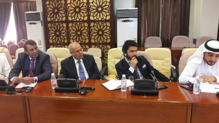 Omid Rashid Kohistani (paremalt teine) OIC kohtumisel.