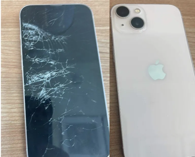 Ajakirjaniku kohtus lõhutud telefon.