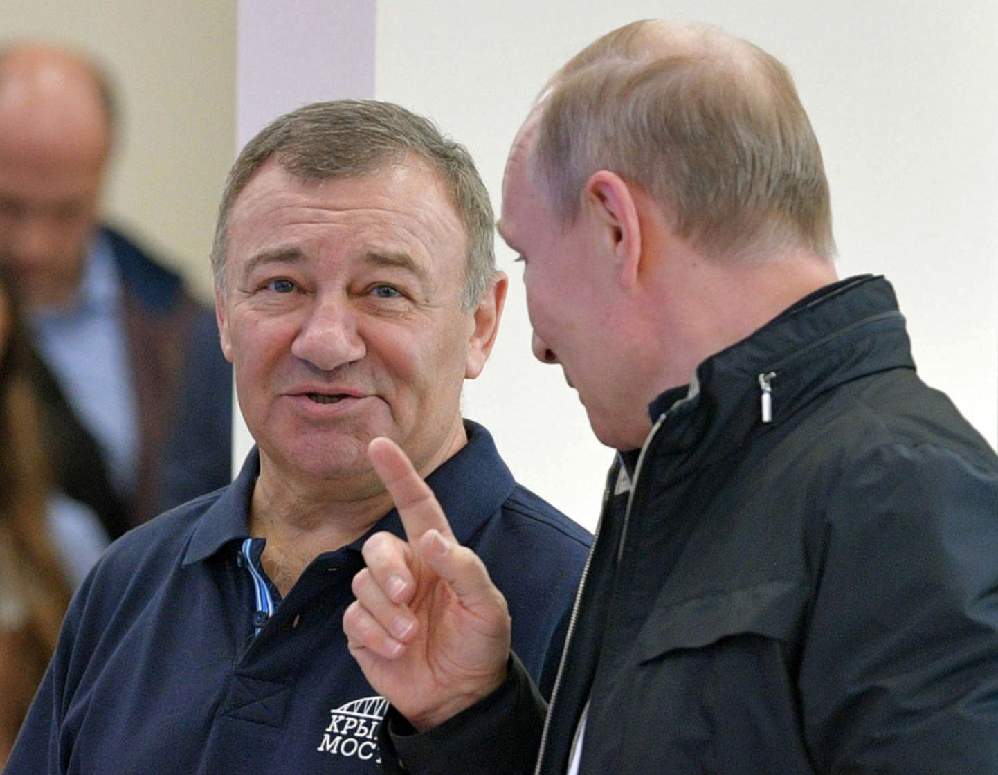 Arkādijs Rotenbergs un Vladimirs Putins