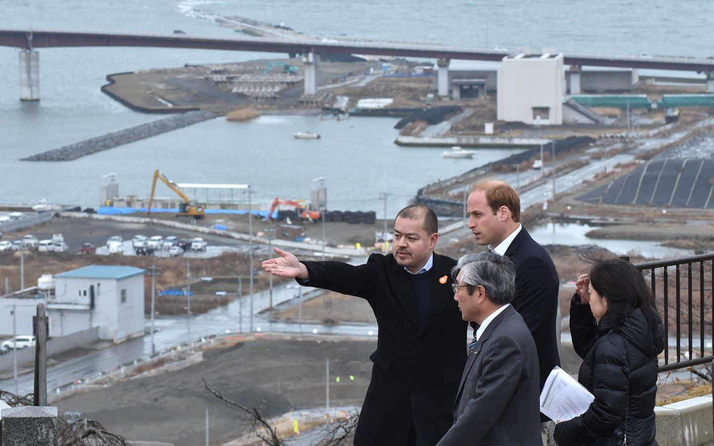 Prints William Jaapanis endises tsunamipiirkonnas