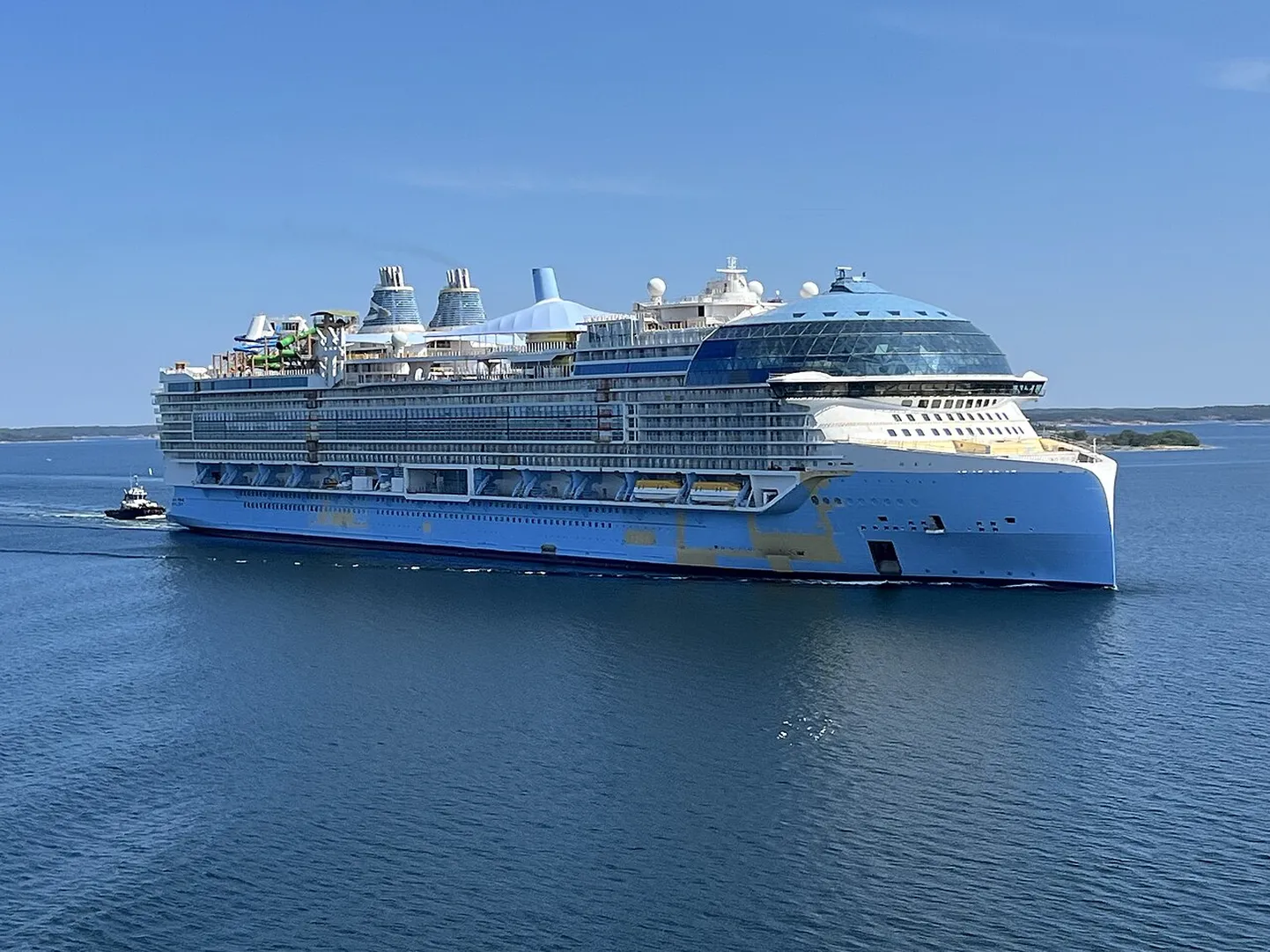 Icon of the Seas Läänemerel.