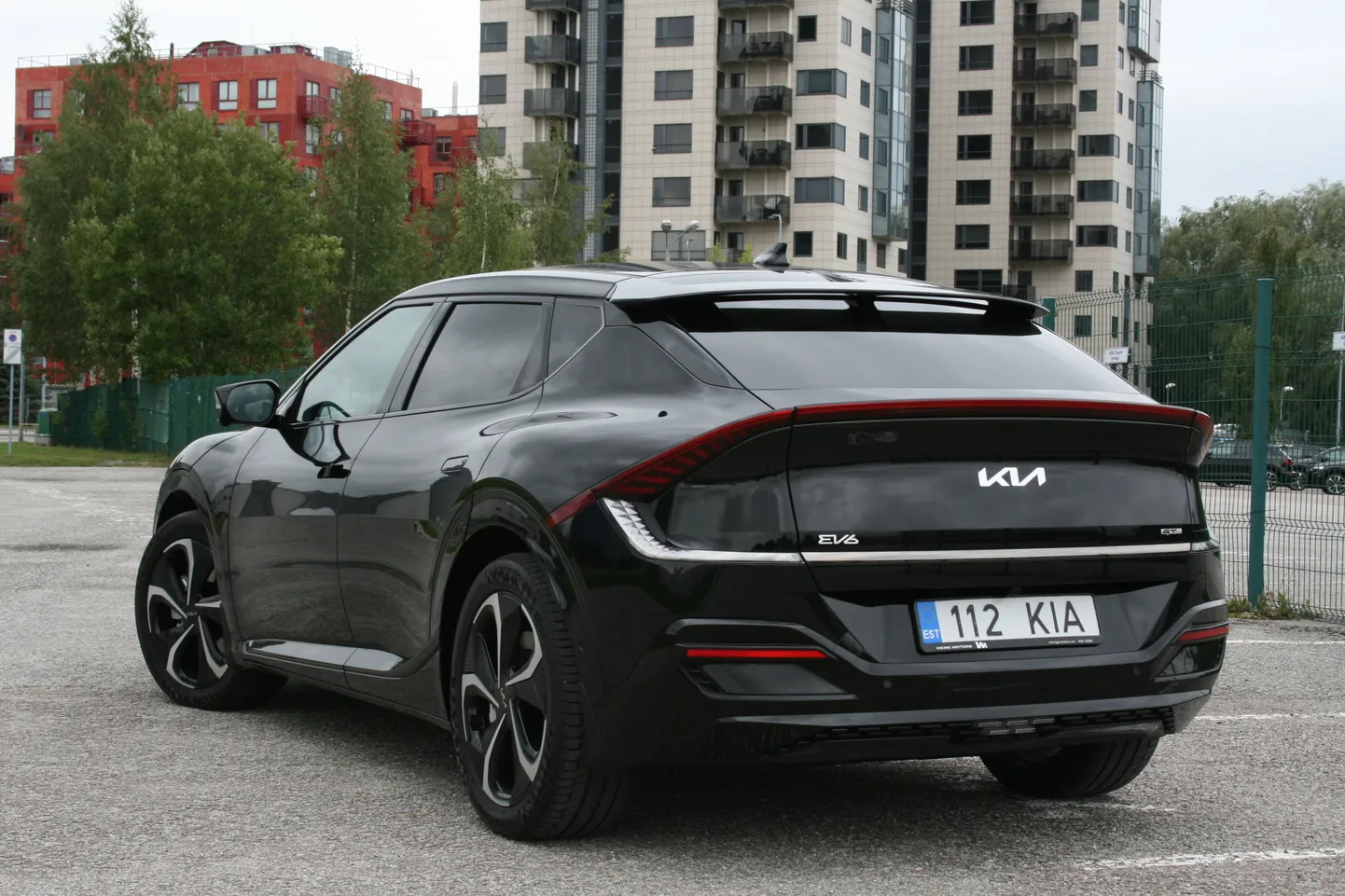 Электромобиль Kia EV6.