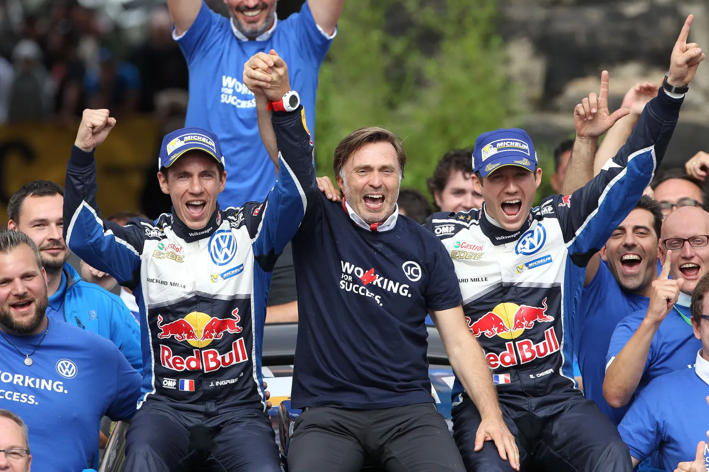 Jost Capito (keskel) töötas eelnevalt Volkswagenis.