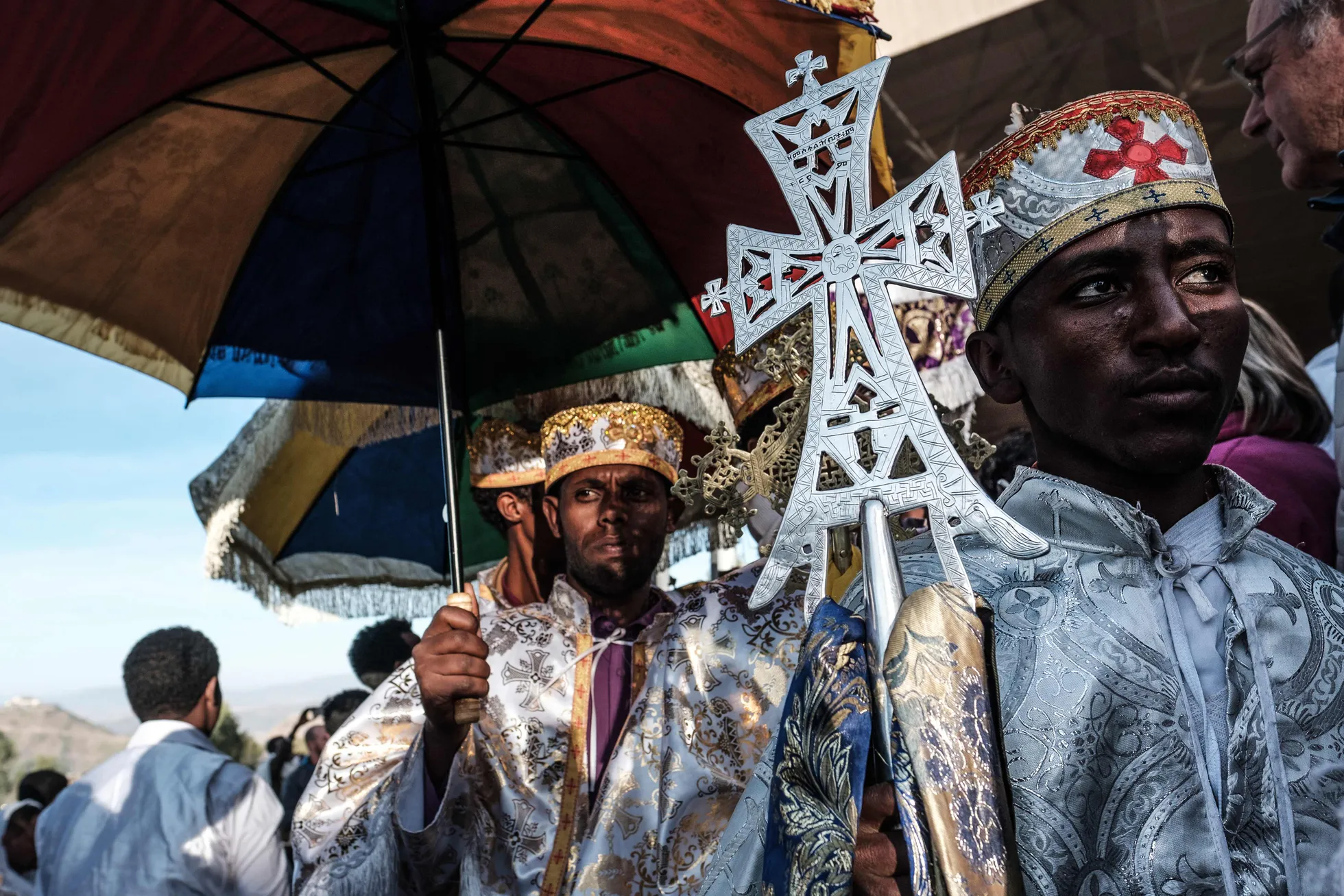 Õigeusupreestid kogunesid eile Lalibela linnas asuvasse kirikusse.