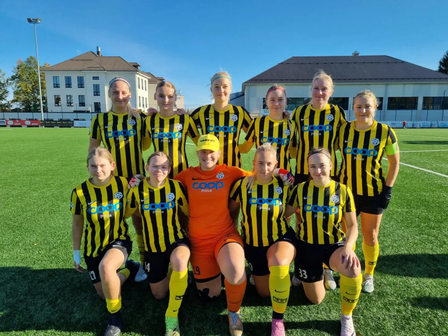Põlva FC Lootose jalgpallinaiskond viigistas FC Araratiga.