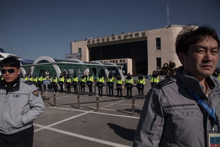 Pyeongchangi politseinikud