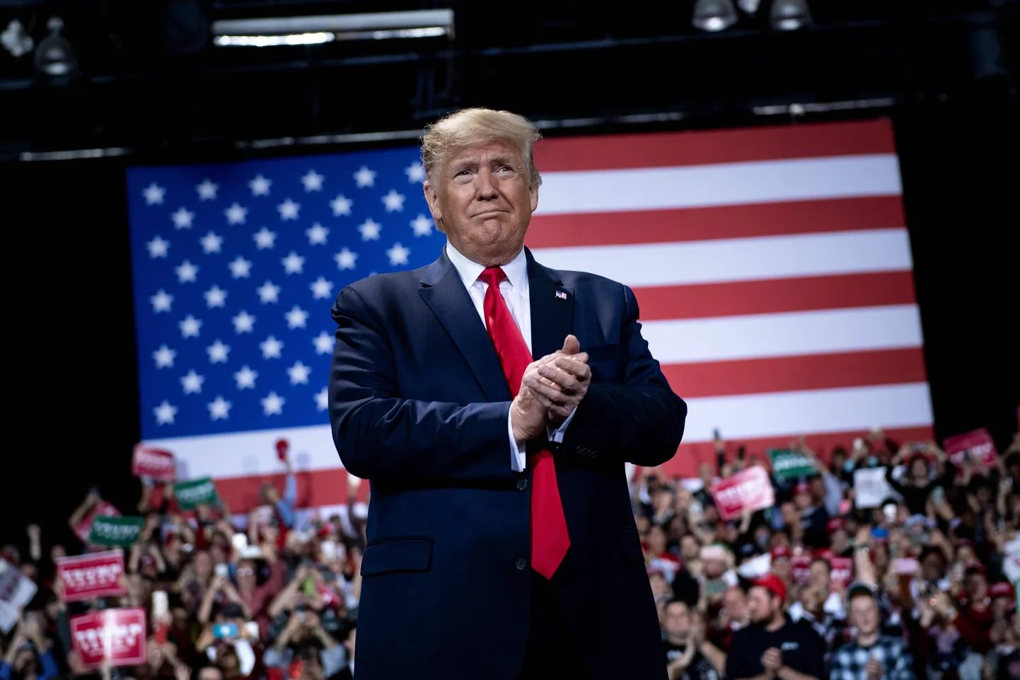 USA president Donald Trump.