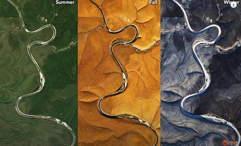 NASA leidis Venemaast Siberist tehtud sateliidifotodelt kummalise maastiku