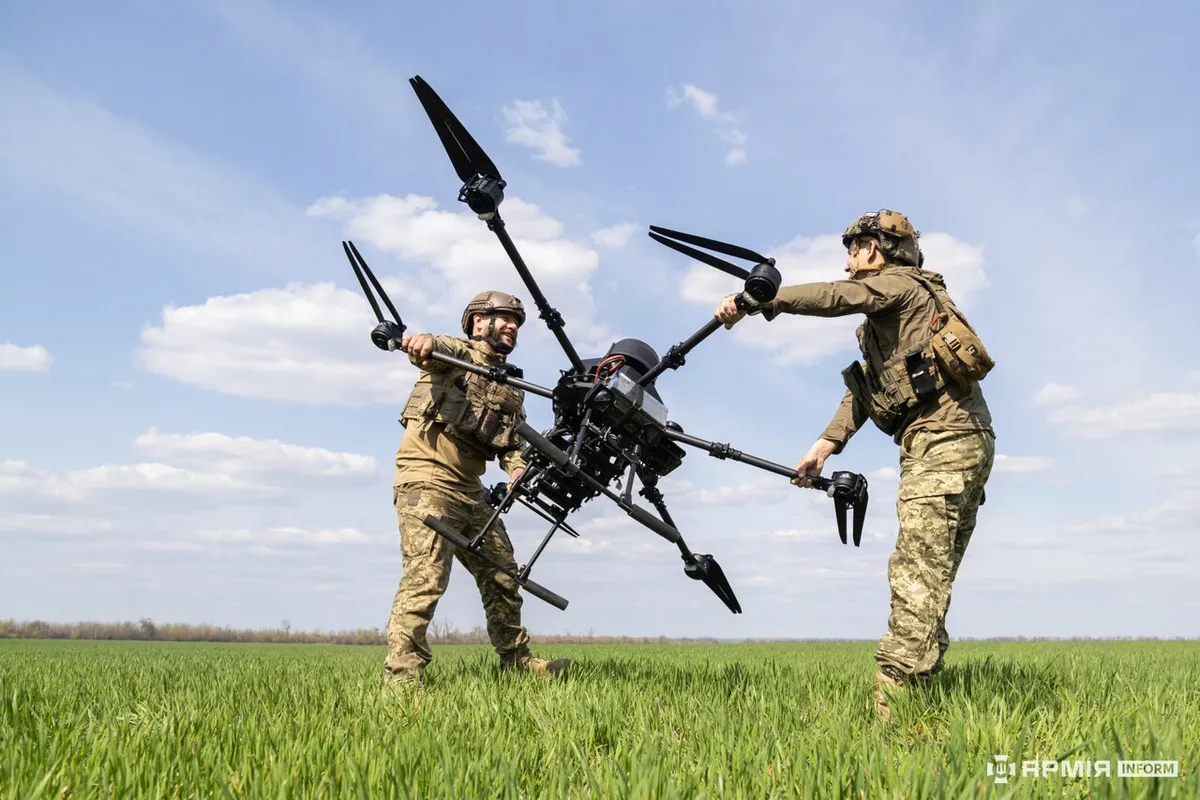 Ukrainian Baba Yaga drone is mostly immune to jamming and due to large payload can carry large amount of explosives sowing fear among Russian troops.