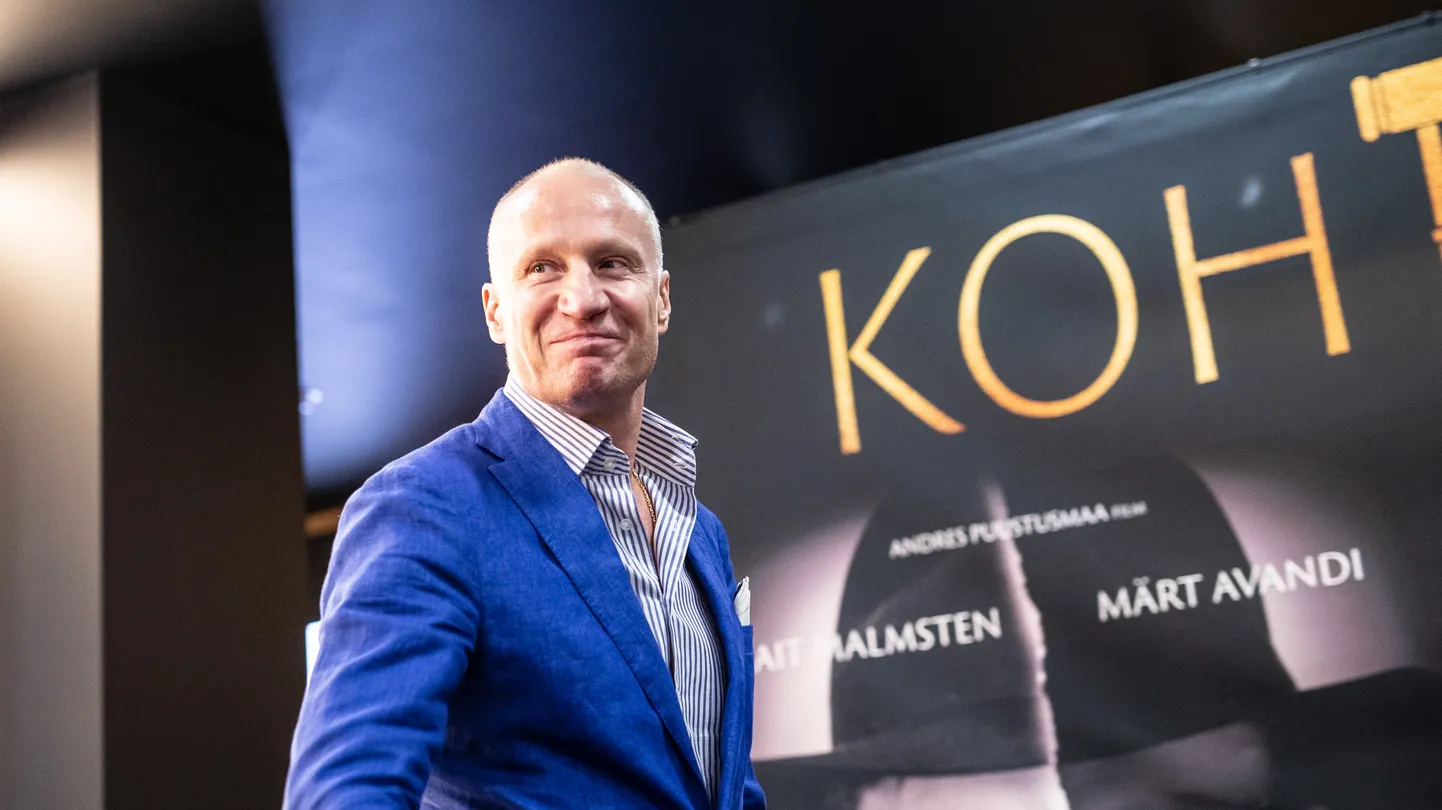 Meelis Lao septembri alguses filmi "Kohtunik" esilinastusel.