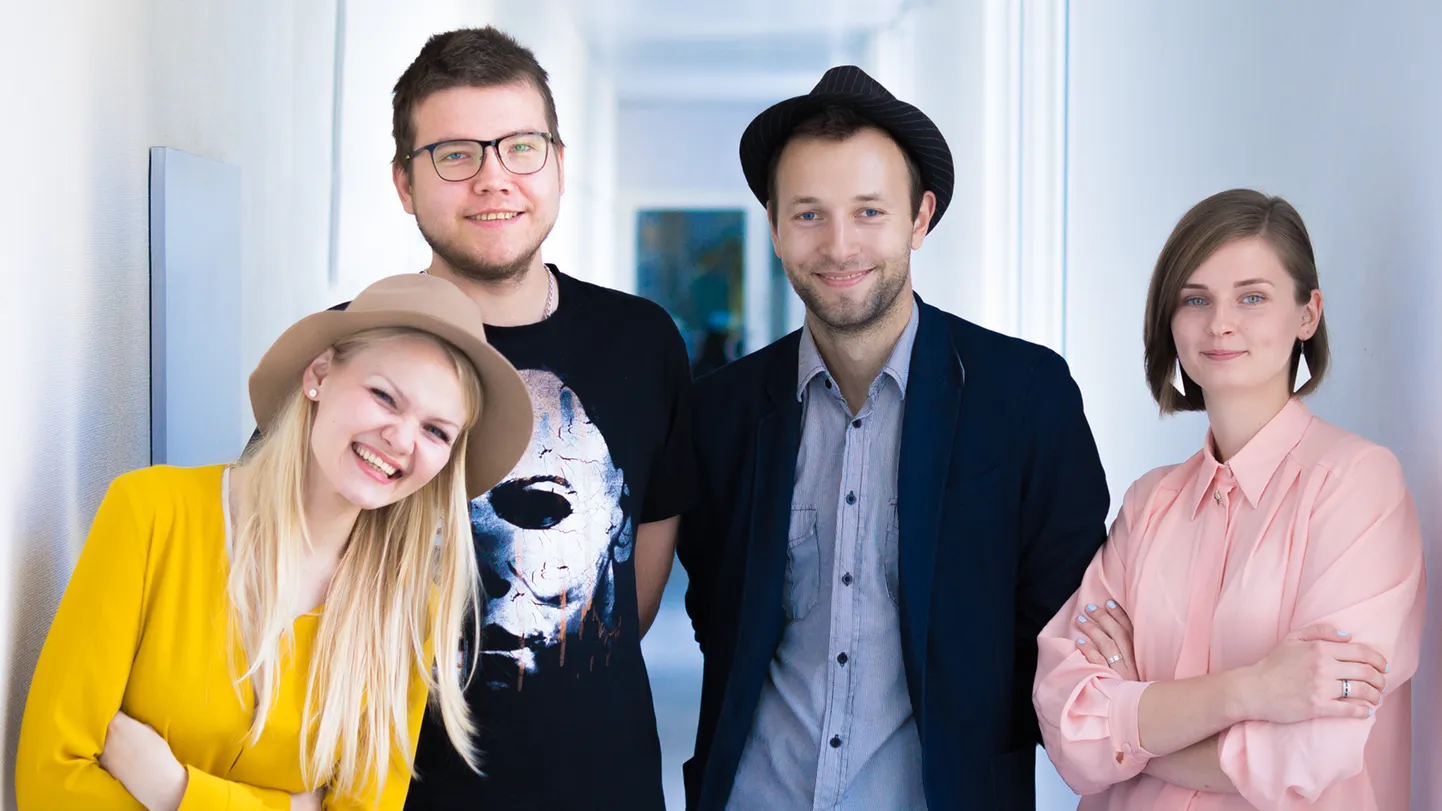 "Kinovärgiga mandariin" Emilie Toomela, Ralf Sauter, Andrei Liimets, Maarja Hindoalla