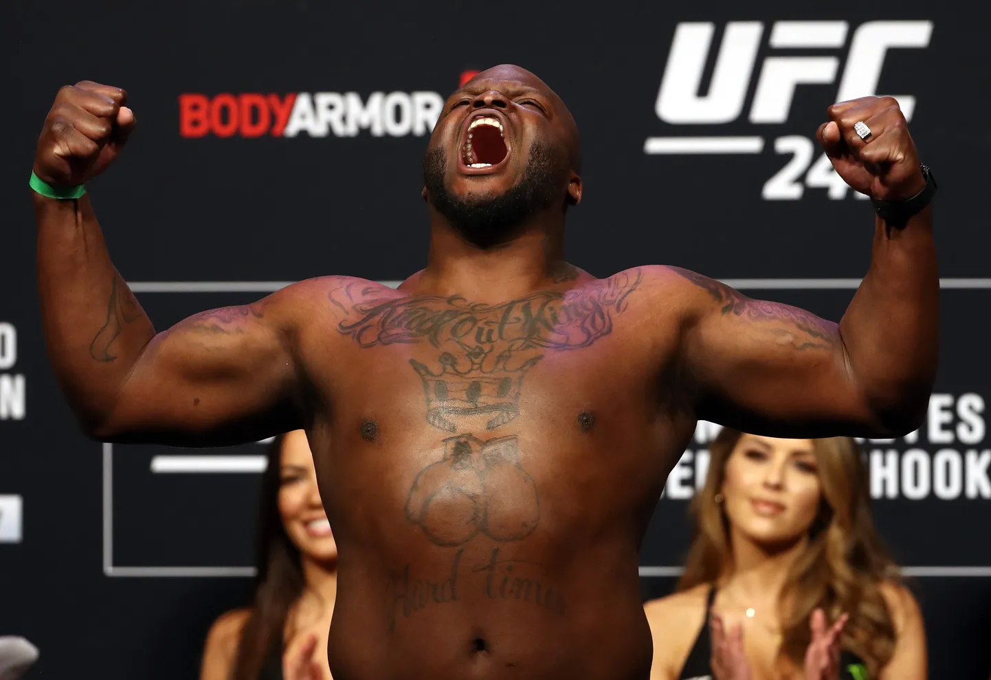 USA vabavõitleja Derrick Lewis käesoleva aasta veebruaris Houstonis UFC matšil.