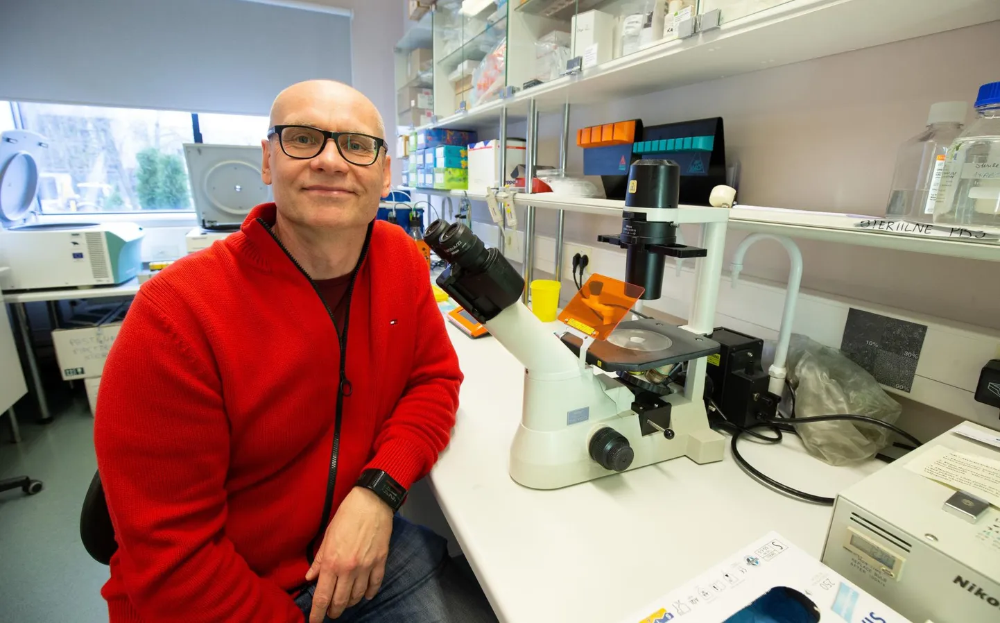 Tartu Ülikooli molekulaarse immunoloogia professor Pärt Peterson.