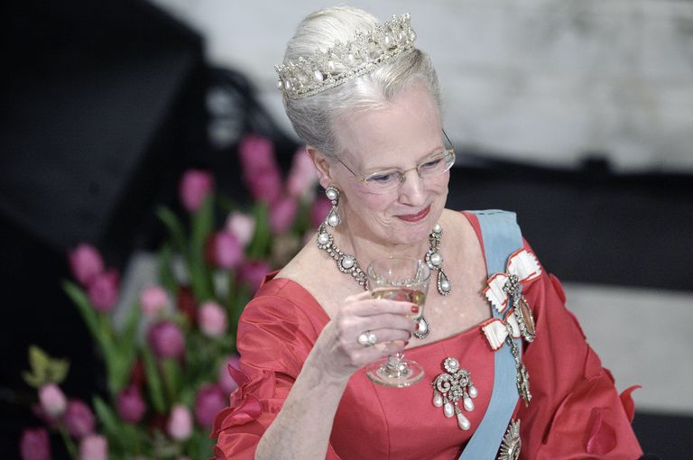 Taani kuninganna Margrethe II tähistas 2010 Christiansborg lossis oma 70. sünnipäeva