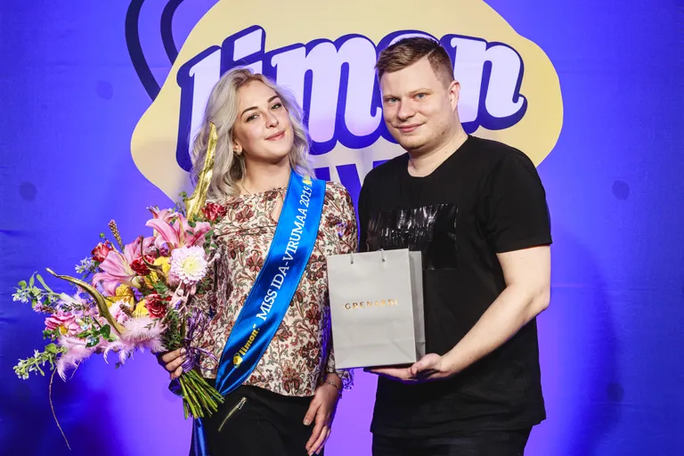 Победительница конкурса Мисс Ида-Вирумаа Екатерина Байкова