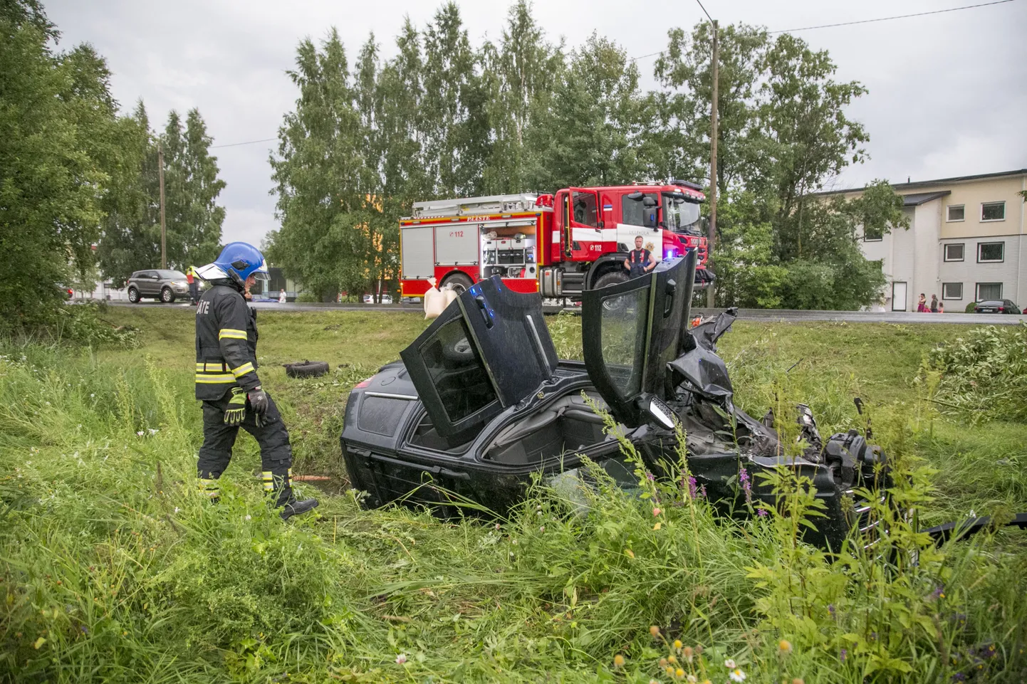 Liiklusõnnetus Rannamõisa teel.