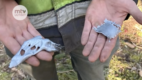 VIDEO ⟩ Soomes kukkus droon elamute lähedale: õnnetus võinuks lõppeda traagiliselt