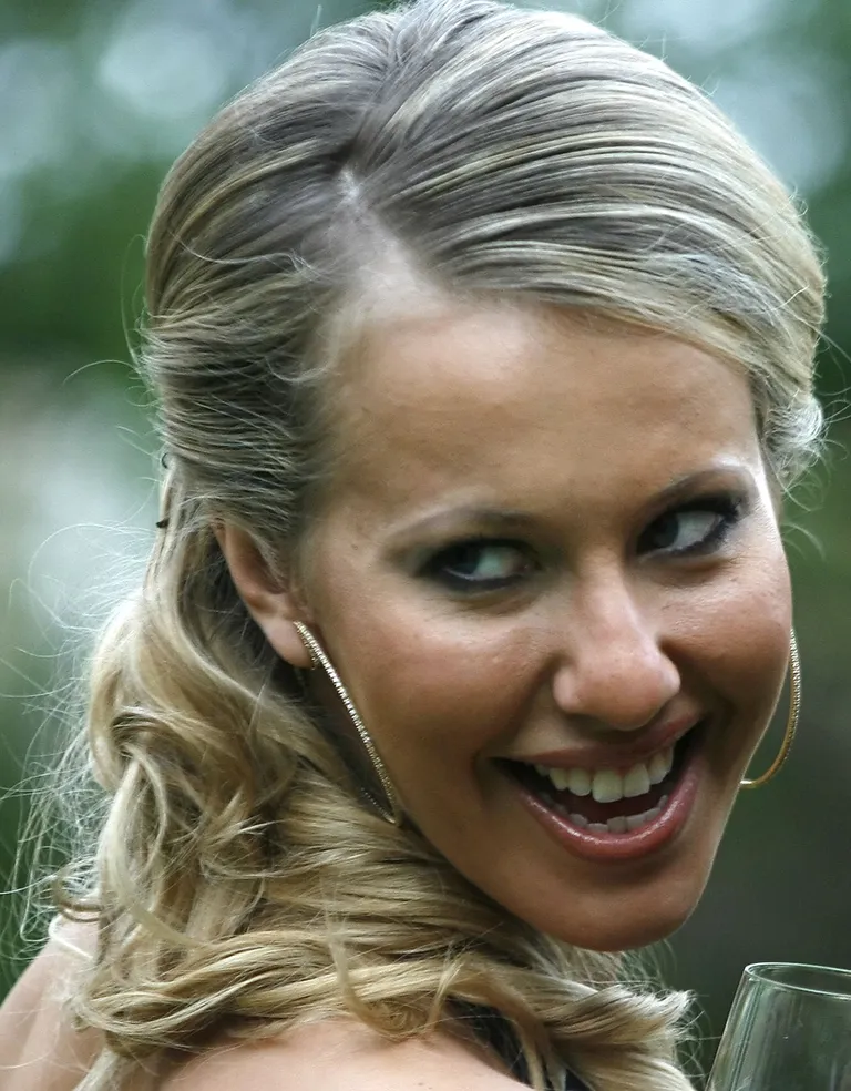 Ksenia Sobtšak Moskvas 2007. aastal