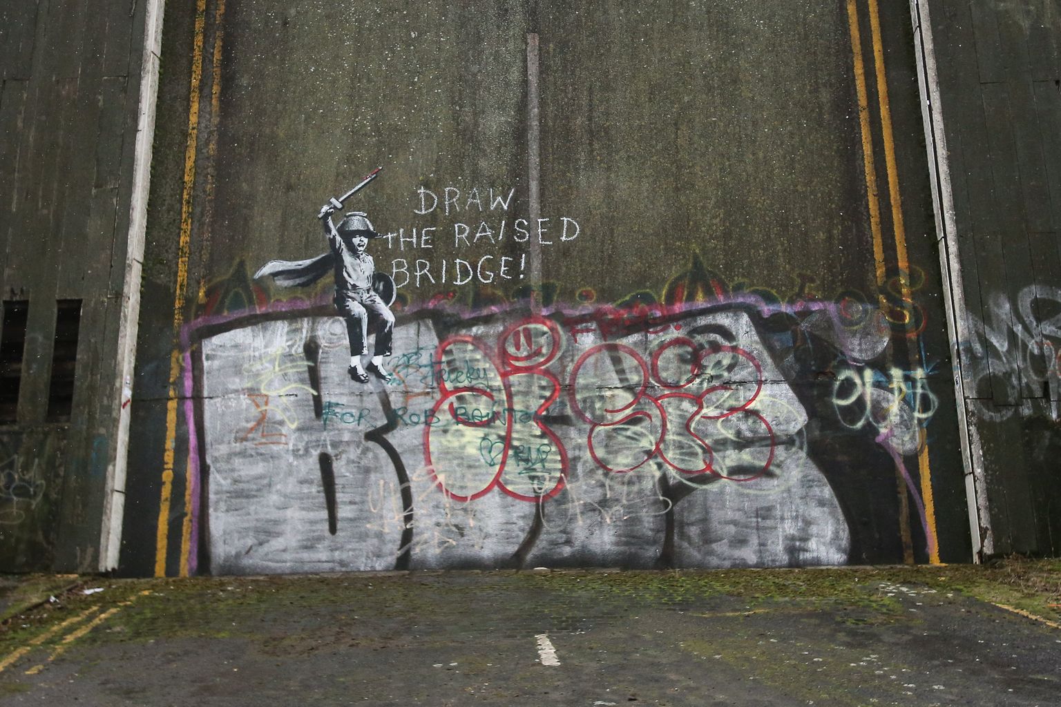 Banksy kunstiteos Inglismaal Hulli linnas