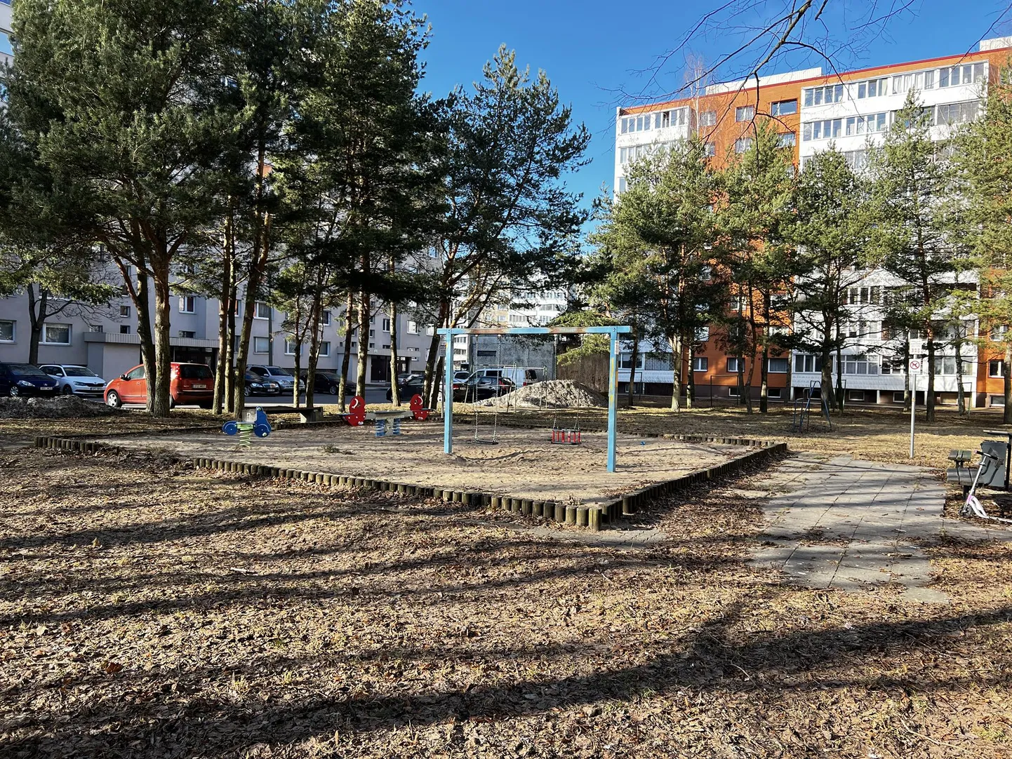 В Ласнамяэ появится новая детская площадка.
