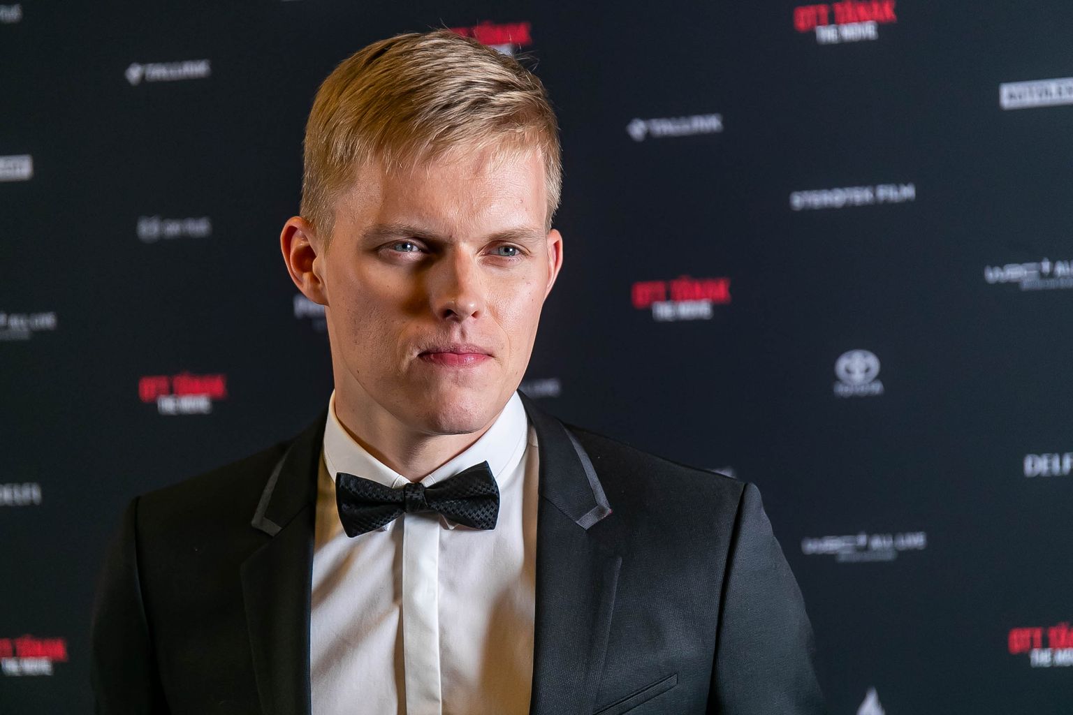 Ott Tänak filmi «Ott Tänak - The Movie» esilinastusel.