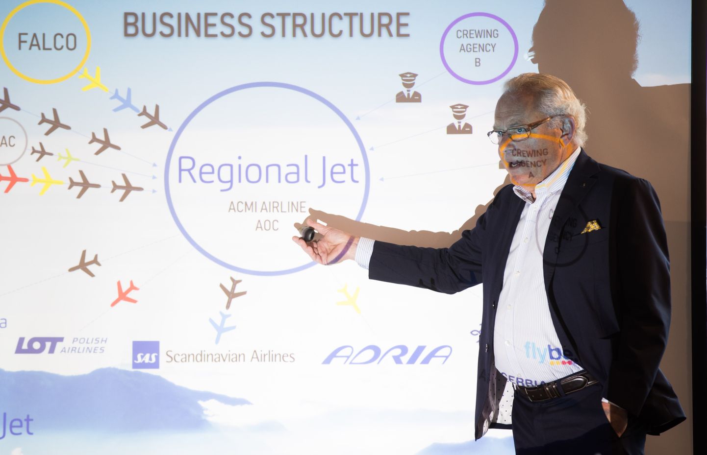 CEO of Regional Jet, Jan Palmer.