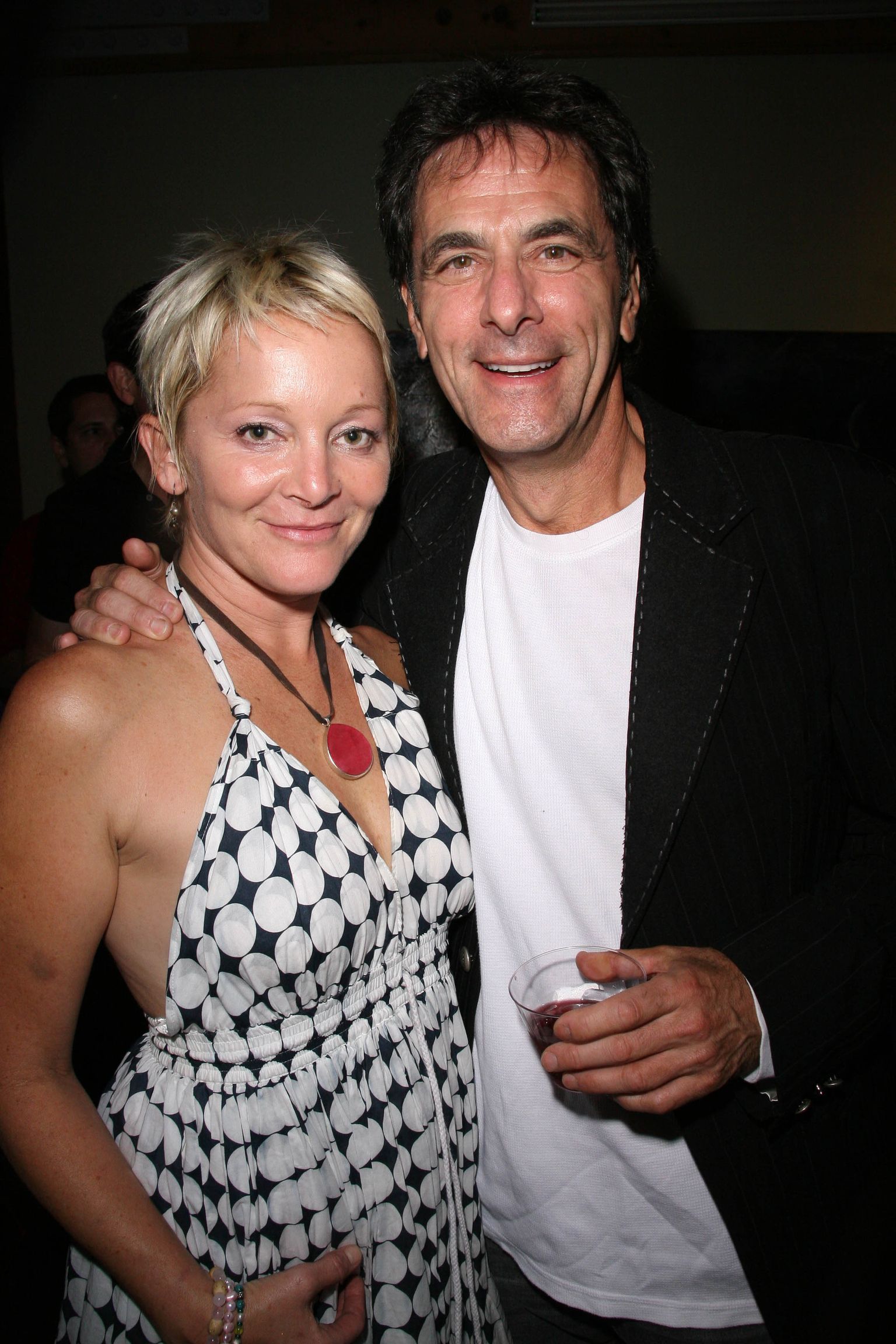 USA telenäitleja Mary Mara koos näitleja Robin Thomasiga 2008. aastal.